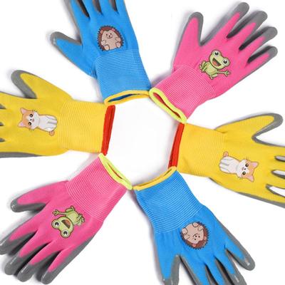 Guanti Impermeabili Antipizzicamento da Bambino per Esterno, per Piscine Naturali, Cattura di Granchi, Gestione Animali Domestici e Giardinaggio