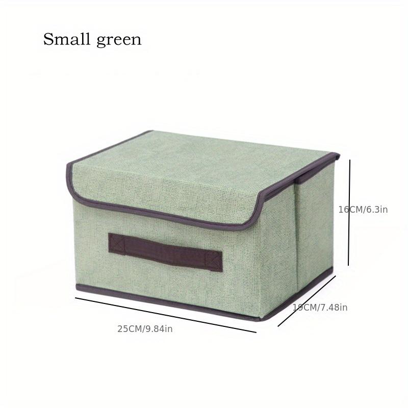 Dust-proof Storage Box Which Can Be Folded And Combined Multi-function Storage Basket For Wardrobe Clothes Book Cosmetics Toys