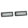 2pcs Car LED License Plate Lights White For Smart Fortwo Coupe /Convertible /Cabrio 450 451 W450 W451 W453 Low Consumption