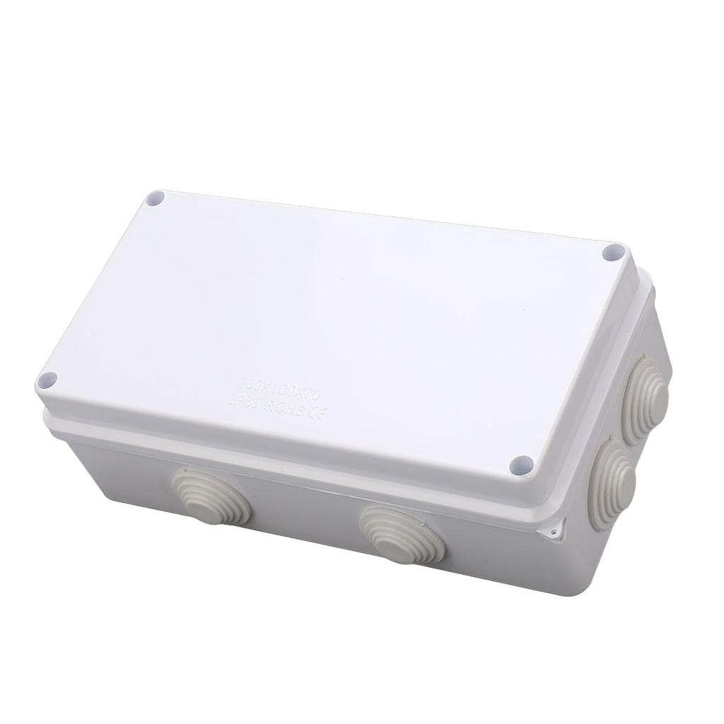 Ηλεκτρικό Κουτί Συνδεσμολογίας 200x100x70mm IP65 Αδιάβροχο Στιβαρό Πλαστικό ABS Κουτί Έργου με
