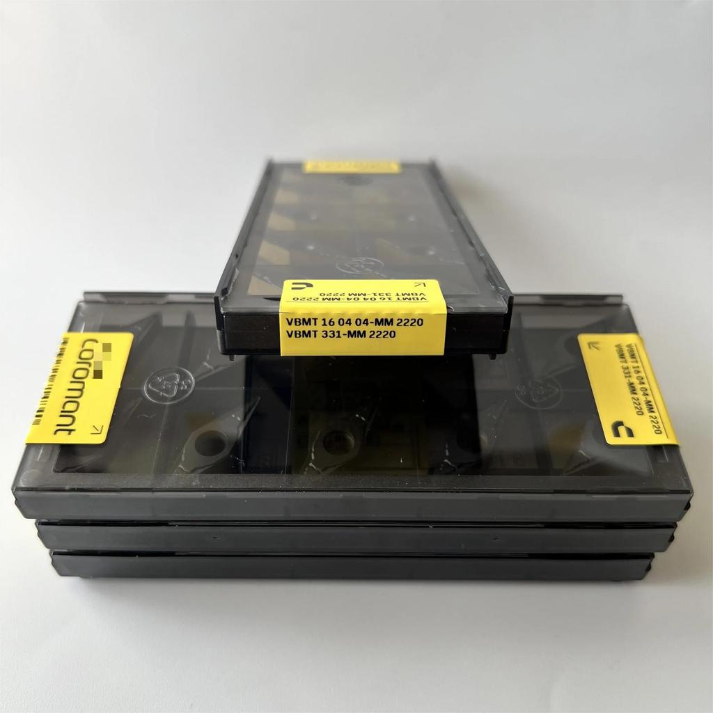 VBMT160404-MM 2220 / Industrial indexable Carbide Inserts 10 Pcs