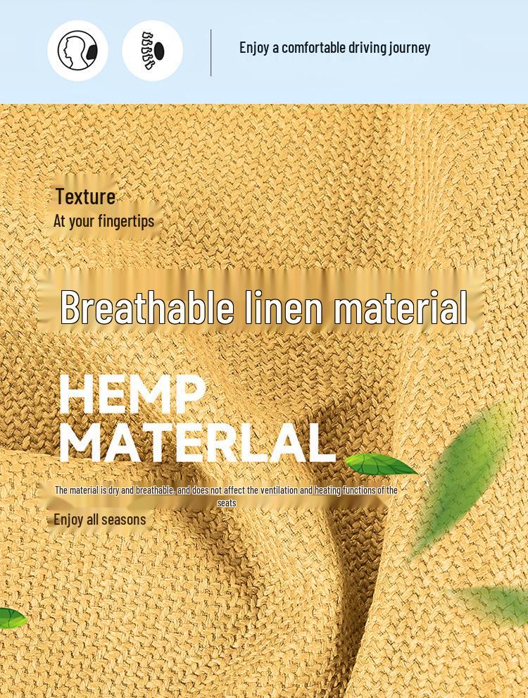 Chery Explore 06 Universal Five-Seat Linen Car Seat Cushion Cover for All Seasons