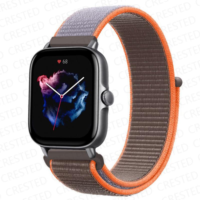 20mm 22mm Watch Band For Amazfit GTS/2/2e/4/3/mini GTR 4/2/3/Pro 47mm stratos 3 Nylon Bracelet pulseira correa Amazfit bip strap