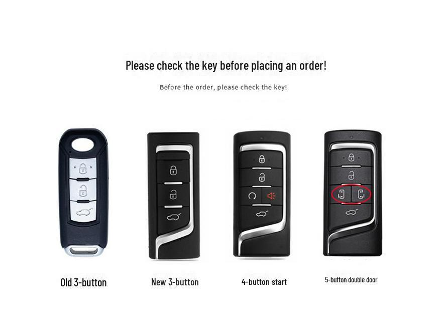 Car Key Cover for Trumpchi 2021 GS4, GS8, GS5, GS7, GM8, GM6 Models