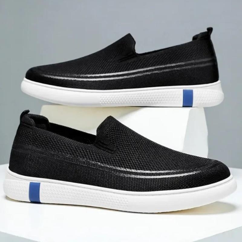 Men's Shoes Hollow Out Mesh Shoes Fashion Outdoor Casual Shoes Breathable Cloth Foowear Men's Loafers Lightweight Walking Flats