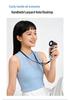 Portable Mini Silent Fan with Smart Display & USB Charging