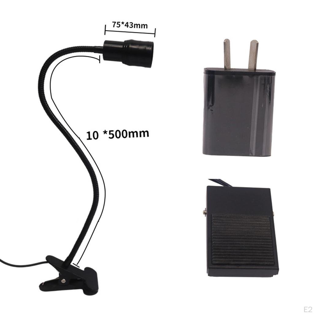 Lash Light for Eyelash with Foot Pedal,5W,Professional Flexible Gooseneck,LED Lamp Portable