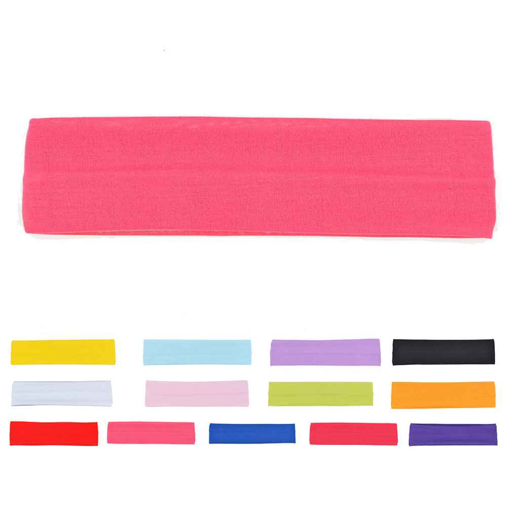 Sports Headband Gym Workout Exercise Yoga Elastic Golf Portable Sweatband Basketball Football Hiking Headwear Running
