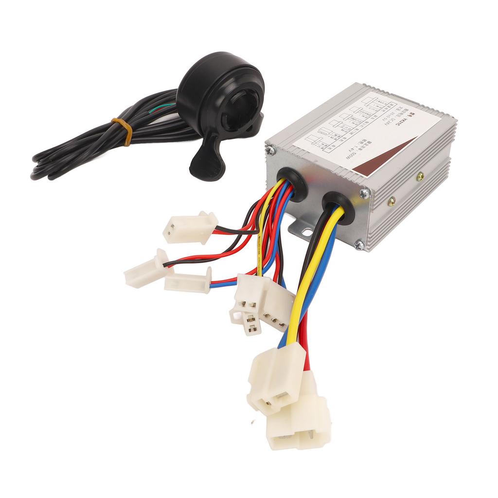 Electric Bike Controller Thumb Throttle Set 24V 500W Electric Bicycle Controller with Thumb