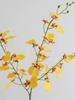 3PCS Realistic Dancing Lady Orchid Artificial Flowers Yellow Orchid Decor Home Modern Minimalist Chic Style Oncidium Orchid