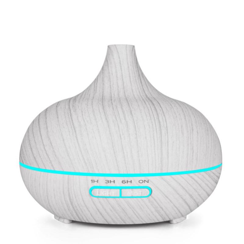 Silent Large Mist Aroma Diffuser: Cross-border Wood Grain Humidifier with Automatic Spray