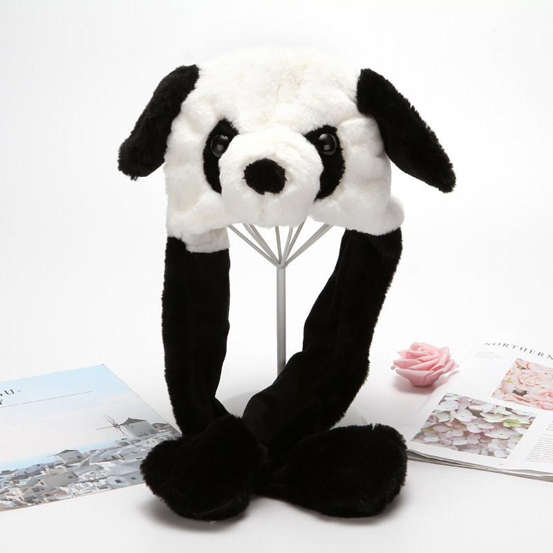 Douyin Moving Rabbit Ear Hat Cute Internet Celebrity Airbag Pinching Ear Moving Rabbit Hat