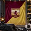 Duvara Asılan Goblen Aston Villa Futbol Baskılı Kumaş Salon Yatak Odası Ev Dekorasyonu İçin