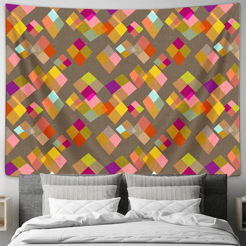 Bohemian Wall Tapestry Aesthetic Room Decor Nature Landscape Tapestry Home Textile Wall Hanging Large Area Rug Picnic Mat Beach