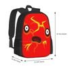 Boom! Pattern Design Bag Student's Backpack Boom Slime Slime Rancher Game Nerdy Anxious Worried Explode