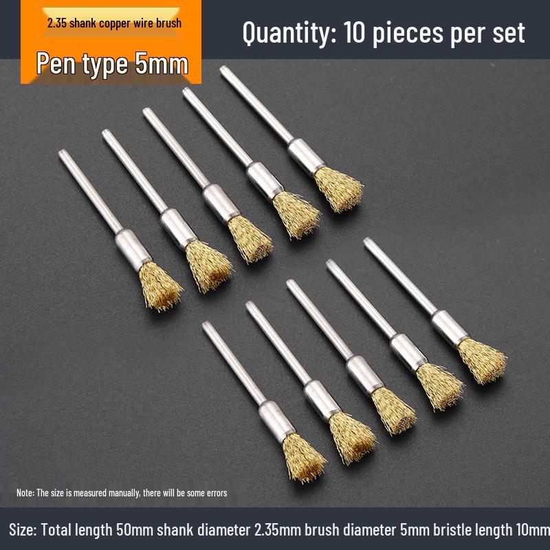 Electric Grinder Steel Wire Brush - Rust & Polishing Head for Walnut & Wenwan Grinding, Steel & Electric Brush.