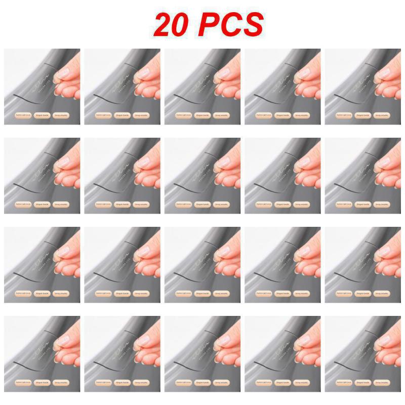 10~60PCS Toilet Retractor Light Luxury Toilet Lid Seat Ring Flapper Bathroom Sanitary Closestool Holder Transparent