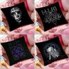 HHim Ornate Heartagram Pillow Case Antidustmite Pillowcase Invisible Zipper Silky Short Plush Sofa Cushion Cover