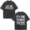 Vintage Washed Robbie Williams BRITPOP Tour 2026 Double Sided T Shirt Men's Women Clothing Fashion High Quality Cotton T-shirts