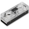 M.2 SSD PMMA Hard Disk Water Block, Acrylic Water Tank Cooler Water Cooling Radiator PC CPU Water Block for Computer Host M.2 SSD