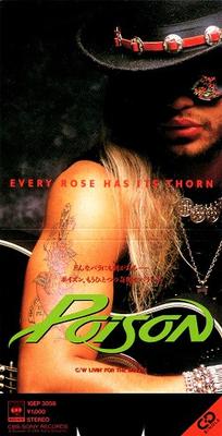CD POISON - Poison / EVERY ROSE HAS ITS THORN 10EP3056 CBS/Sony 1988 Japan Rock Gebraucht