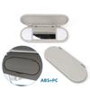 1Pc Car Roof Sunvisor Sun Visor Makeup Mirror Glass Cover Light Lamp Cap Lid For BMW Mini F54 F55 F56 F60 2015-2020 Black/Grey