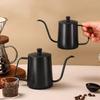 Ceainic din Oțel Inoxidabil Îngroșat pentru Cafea Filtru Manual cu Apă Fierbinte și Capac Gât de Lebădă Ureche de Agățat Accesorii pentru Cafea Acasă Bucătărie Cafenea
