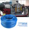 30M Compressor   Hose Pneumatic PVC Hose Heavy Duty 3-Layer Structure Flexible Cold Resistant UV Resistant with 1Celsius4  Quick Connector for   C