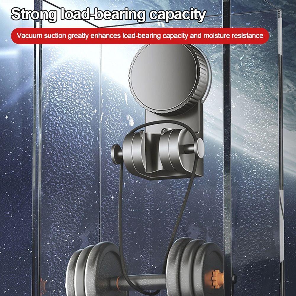Wall Mounted Shower Head Holder Suction Cup Sprayer Fixed Base Bathroom Accessories