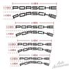 Hbcr1 Adesivo Pinza Freno Auto Impermeabile ad Alta Temperatura Per Porsche Cayenne Panamera Macan 911 Taycan Boxster Cayman Pajun