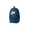 Nike Letter Logo Print Zipper Travel Sports Polyester Backpack Unisex Backpack Blue BA5777-410