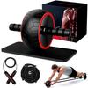 AB Tire Non-Slip Ab Roller Kit - Home Fitness Set for Core and Abdominal Workouts