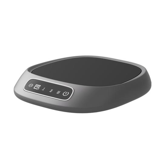 

Електричний підігрівач чашки з регульованою температурою Портативний підігрівач для кавової/чайної чашки Бездротовий портативний підігрівач напоїв сірий