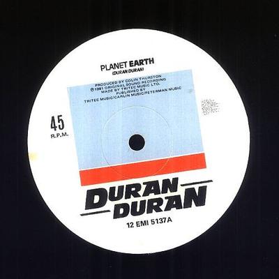 7inch Record DURAN DURAN - Planet Earth EMI5137 EMI 1981 UK Pop Used