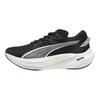 Puma Deviate Nitro 3 Black White Women Sneakers Silver 309708-01