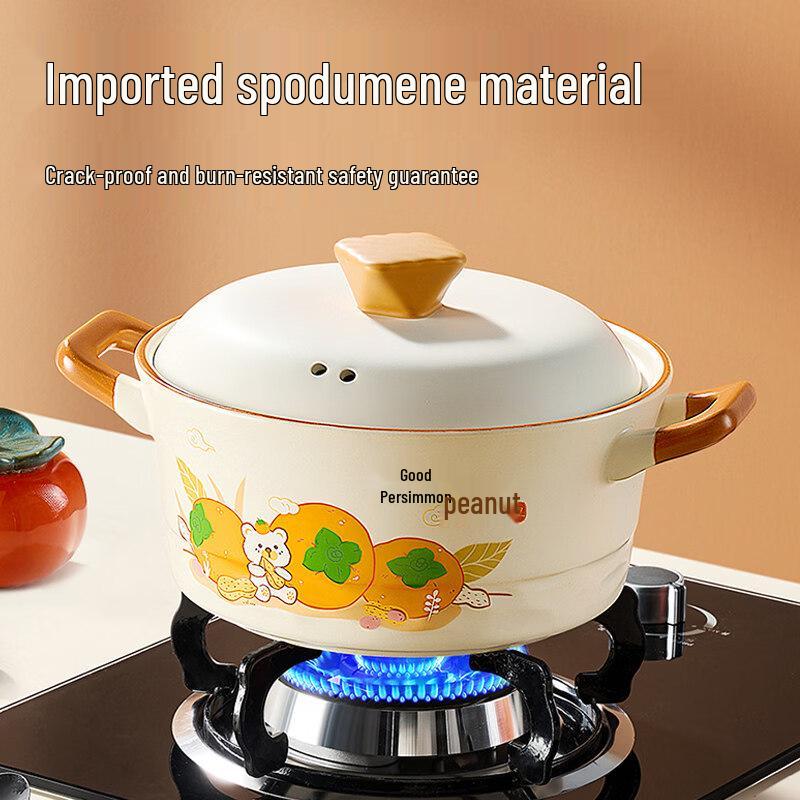 COOKER KING Ceramic High-Temperature Casserole Pot