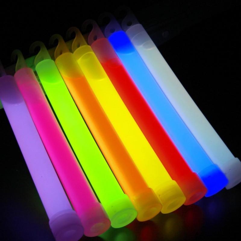 Glow Sticks Premium Individually Wrapped 6inch Long Party Neon Light Safety