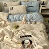 Lilang Washed Cotton Good Night Dog Bedding