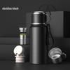 316 Stainless Steel Men's Large Capacity Insulated Outdoor Travel Mug with Tea & Water Separation, Custom Logo
