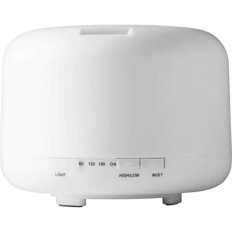 500ML Ultrasonic Air Humidifier & Aroma Diffuser - Muji Style, USB, Large Capacity