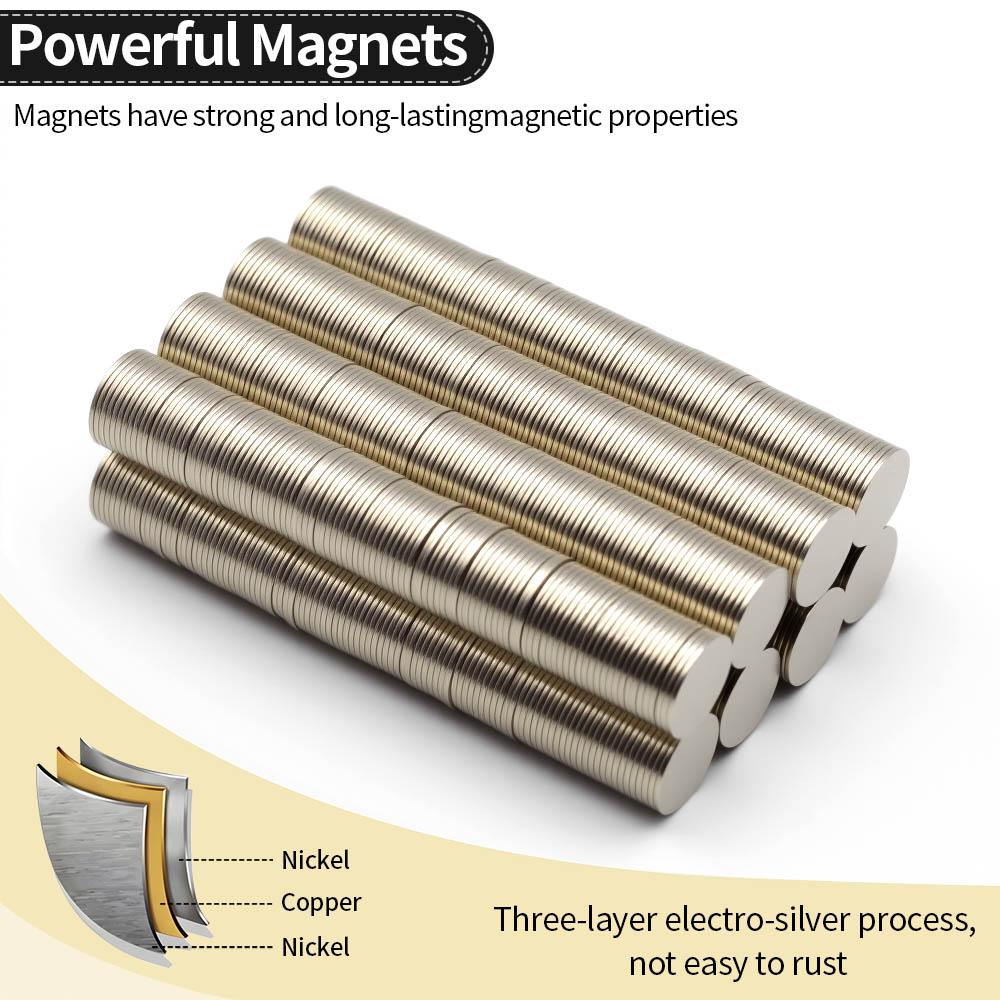 12x1mm Super Strong Neodymium Magnet N35 NdfeB Permanent Magnetic imanes Round Powerful Magnets Refrigerator Magnet