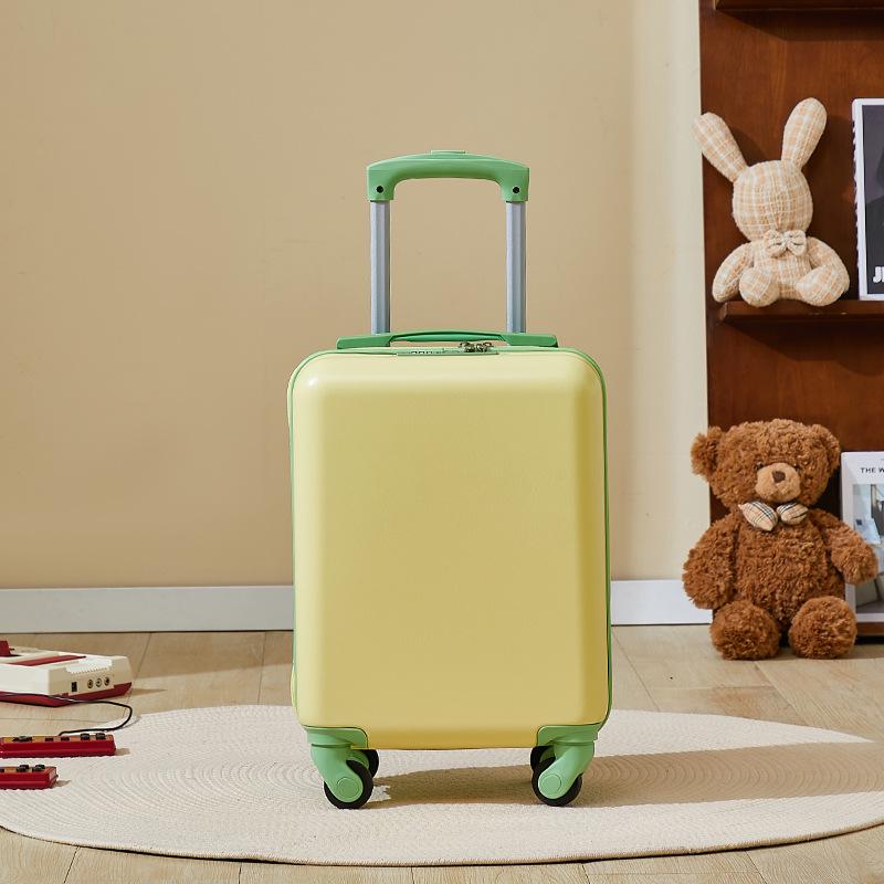 

16-дюймова валіза-візок у корейському стилі з кодовим замком, портативна ручна поклажа, логотип на замовлення 16-inch Carry-on Lightweight