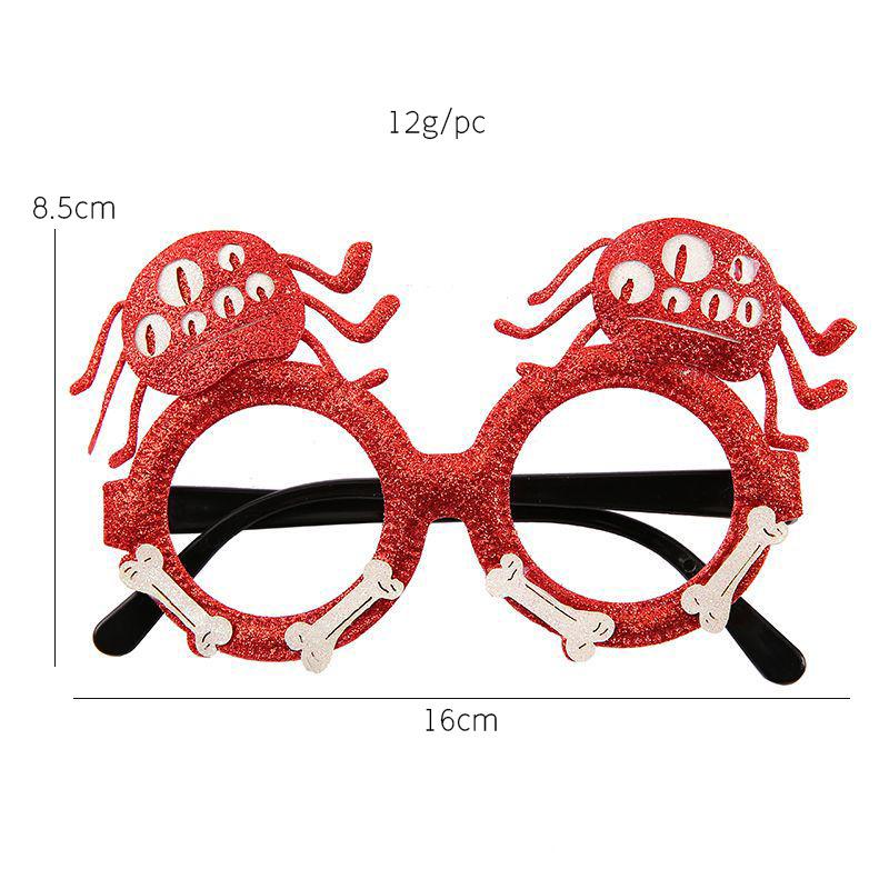 New Halloween Glasses Children's Funny Party Costumes Photo Prop Decorative Goods Skull-and-pumpkin Ghost Day Party