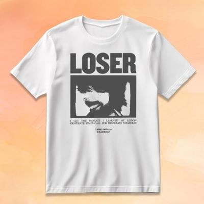 Tame Impala Song Loser 2025 T-shirt Album Deadbeat Heren/dames Kleding Harajuku Hoge Kwaliteit Tops Katoenen T-shirts voor Fans Cadeaus