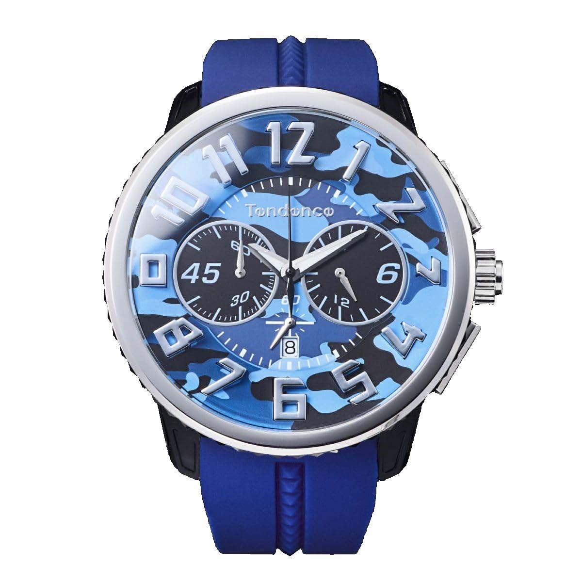 

Tendence Watch GULLIVER ROUND CAMO Gulliver Round Camouflage Camouflage [Tendence] Men s Women s TY046023-BU