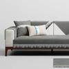 New Chinese Style Chenille Jacquard Sofa Cover Leather Solid Wood Sofa Slipcover Couch Cover Anti-slip 2/3/4 Seat Sofa Towel