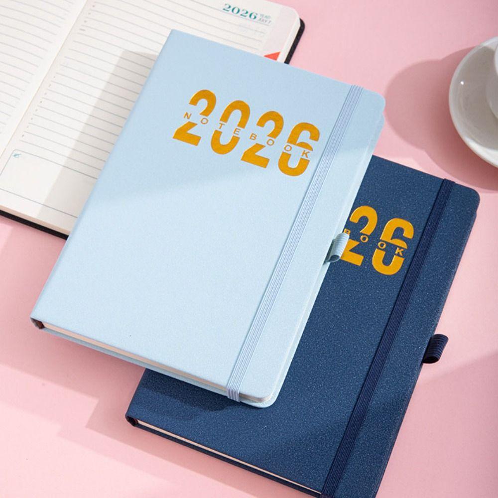 A5 Agenda Book To Do List Planner Notebook Portable Calendar Book  Office Supplies