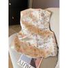 Jacquard v-neck vest women's spring new fashion versatile vest top stacked