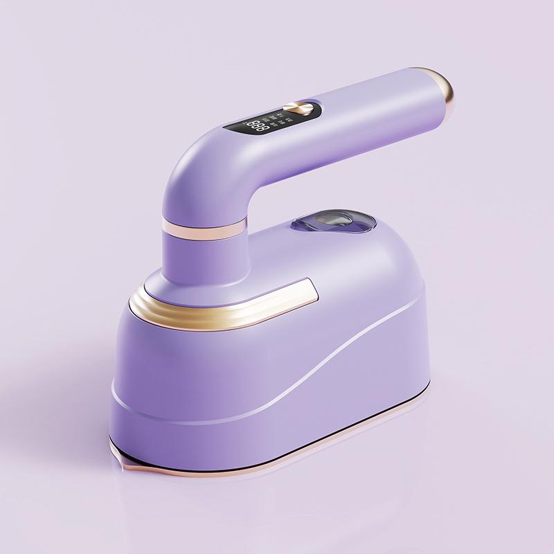 

Portable Handheld Garment Steamer: For Home & Travel - Large Steam Spray, Dry/Wet Ironing, Foldable Design 1200W + Digital Display + 6 Levels Adjustment