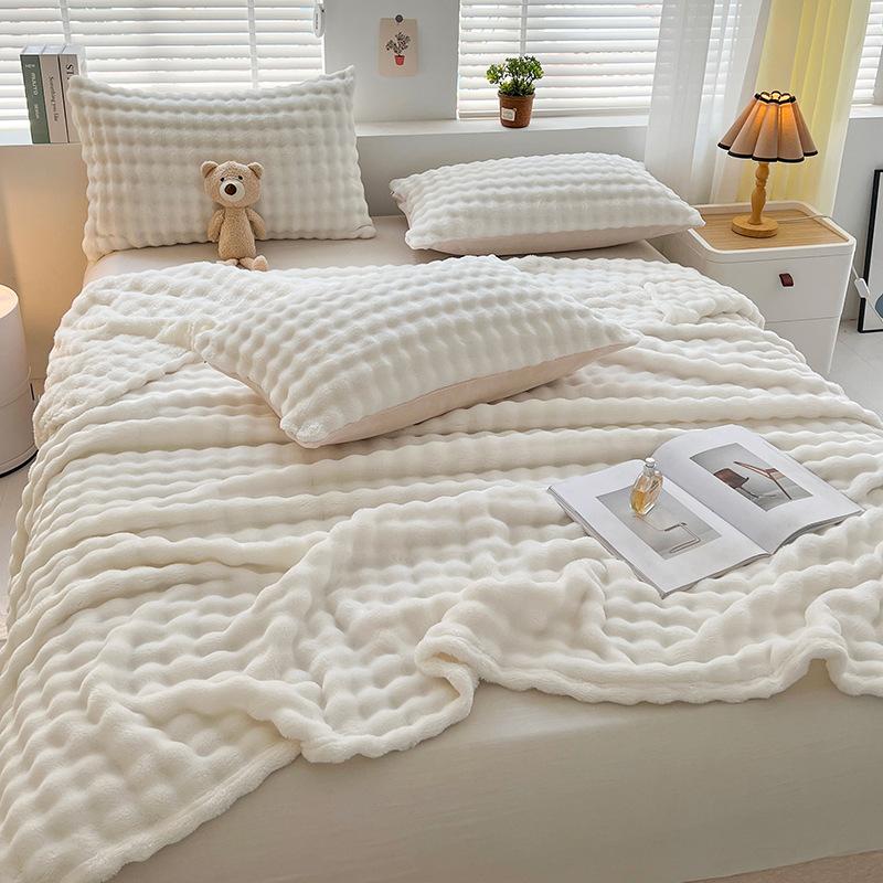 Silná pěnová přikrývka, flanelová přikrývka, přikrývka na pohovku, kancelářský šátek, klimatizační přikrývka